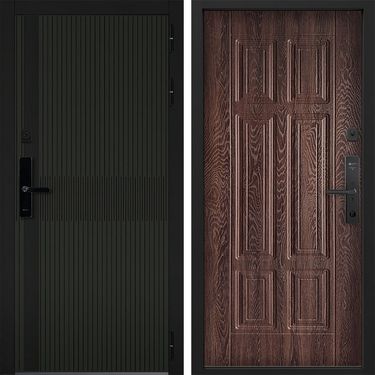 Дверь Command Doors Cyber matrix oliva 15 Дуб коньяк
